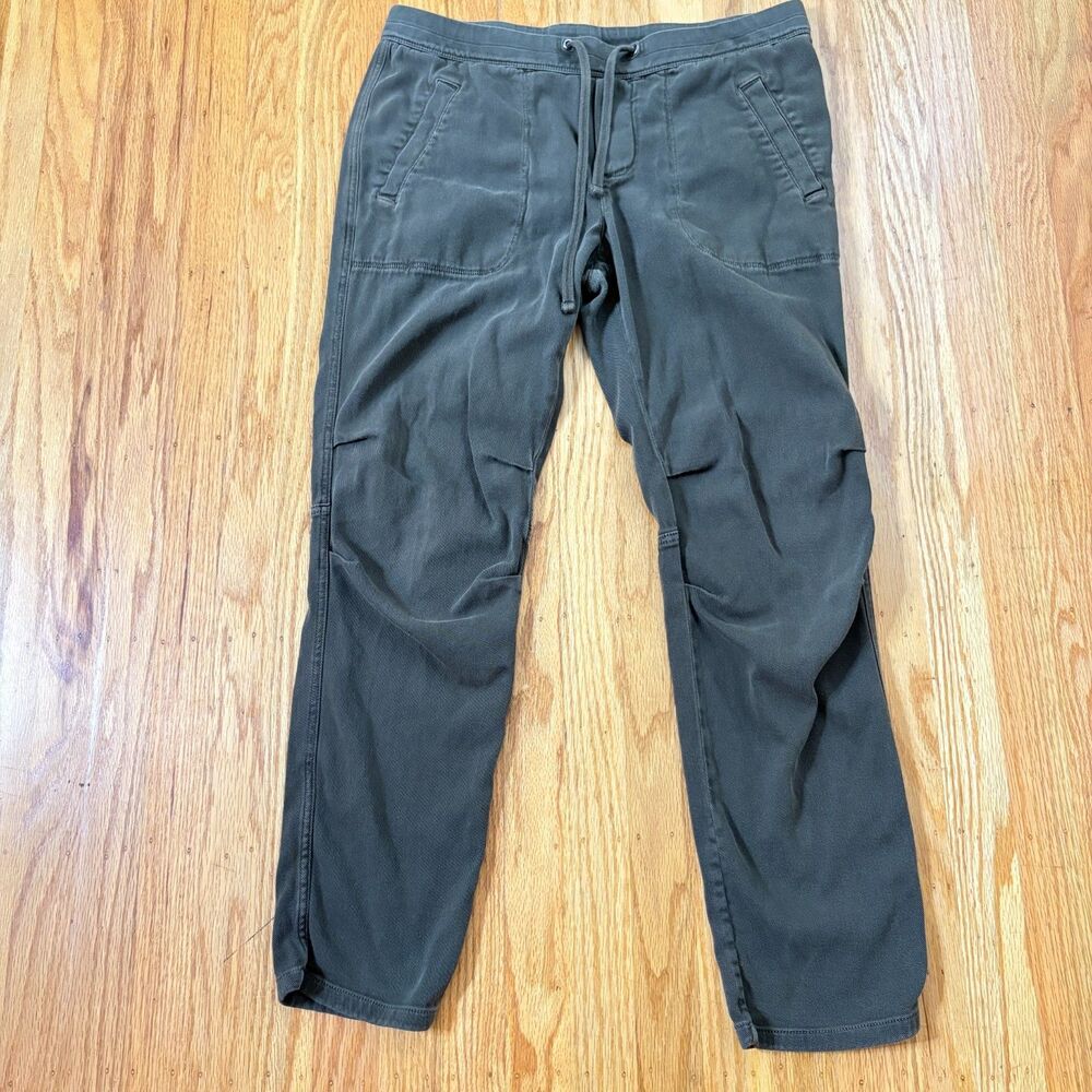 JAMES PERSE Olive Green Lounge Comfort Drawstring Joggers Womens Size 3 / Large